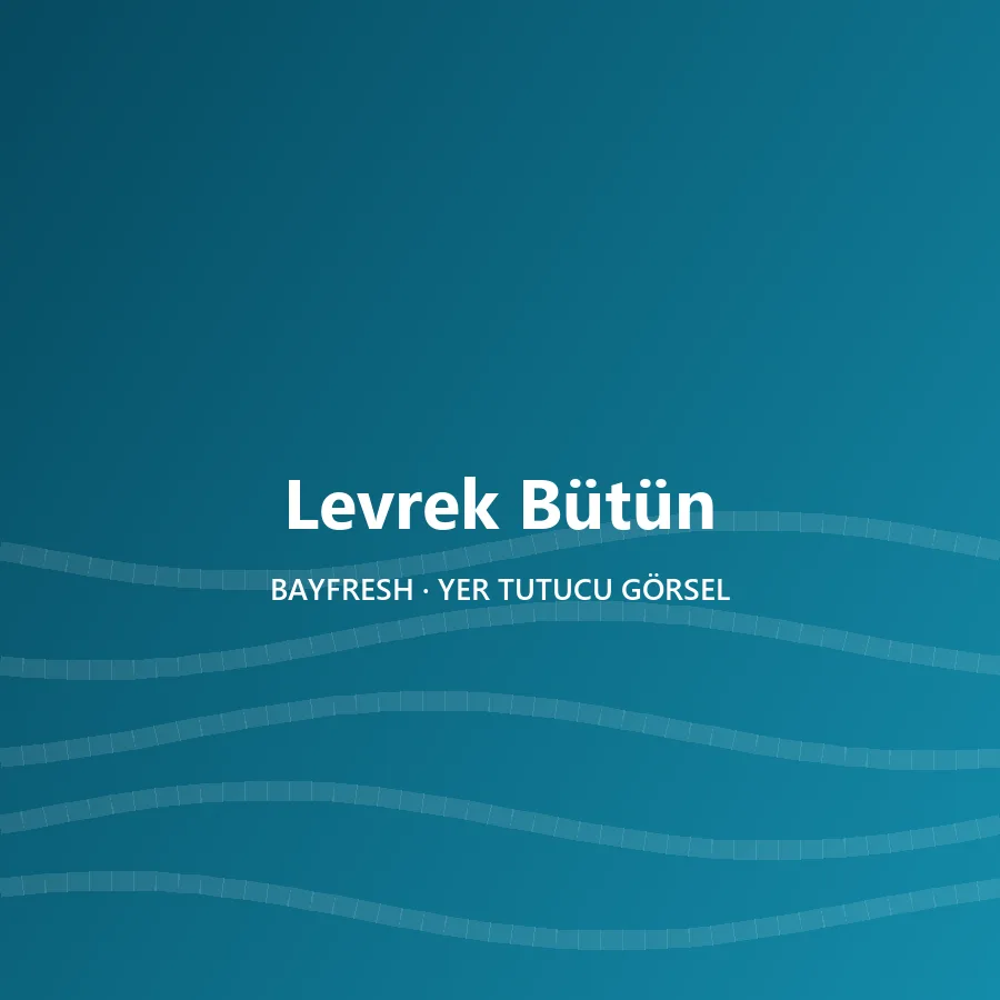 Levrek Bütün